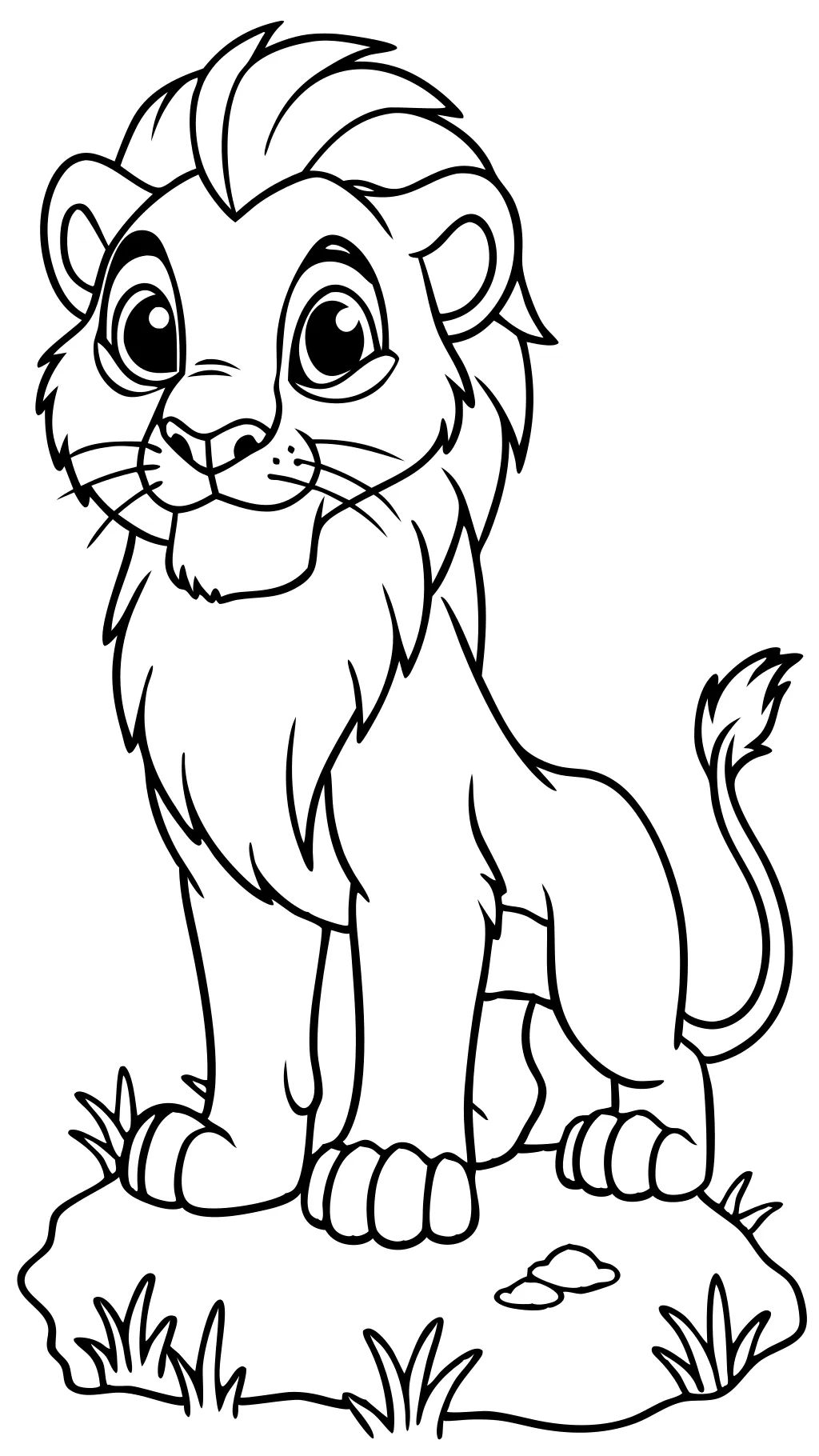 coloriages Simba